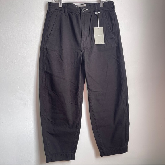 NWT Everlane Curved Canvas Pants Size 6 - Picture 4 of 8